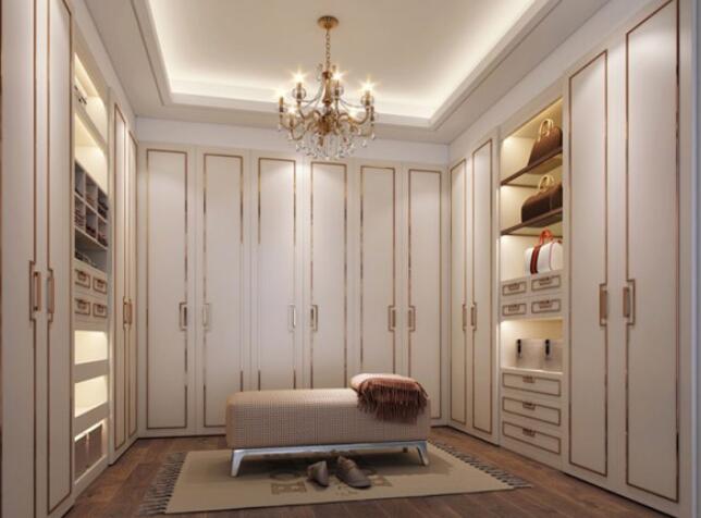 定制一款可心的衣帽间,让您的家美丽有章收纳有序