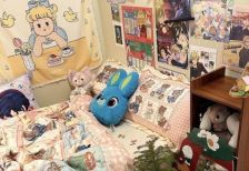 上海姑娘的5㎡阁楼卧室：小屋放满毛绒玩具，少女心十足