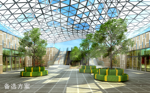 紫金玄武聚慧园下沉广场项目设计(图2)